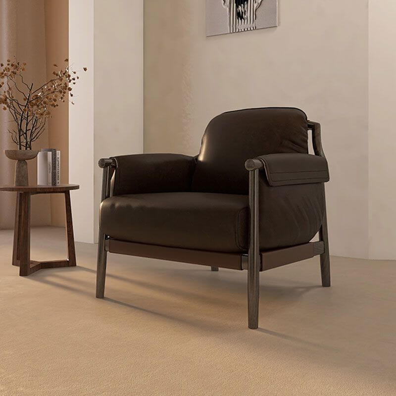 Non-reclining Simple Arm Chair