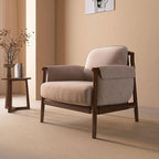 Simple Arm Chair from a side view