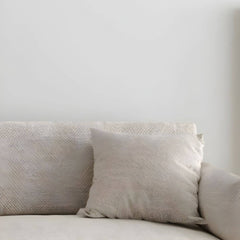 Durable fabric of the grey sofa