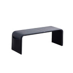 Comfortable Solid Color Bench Chair