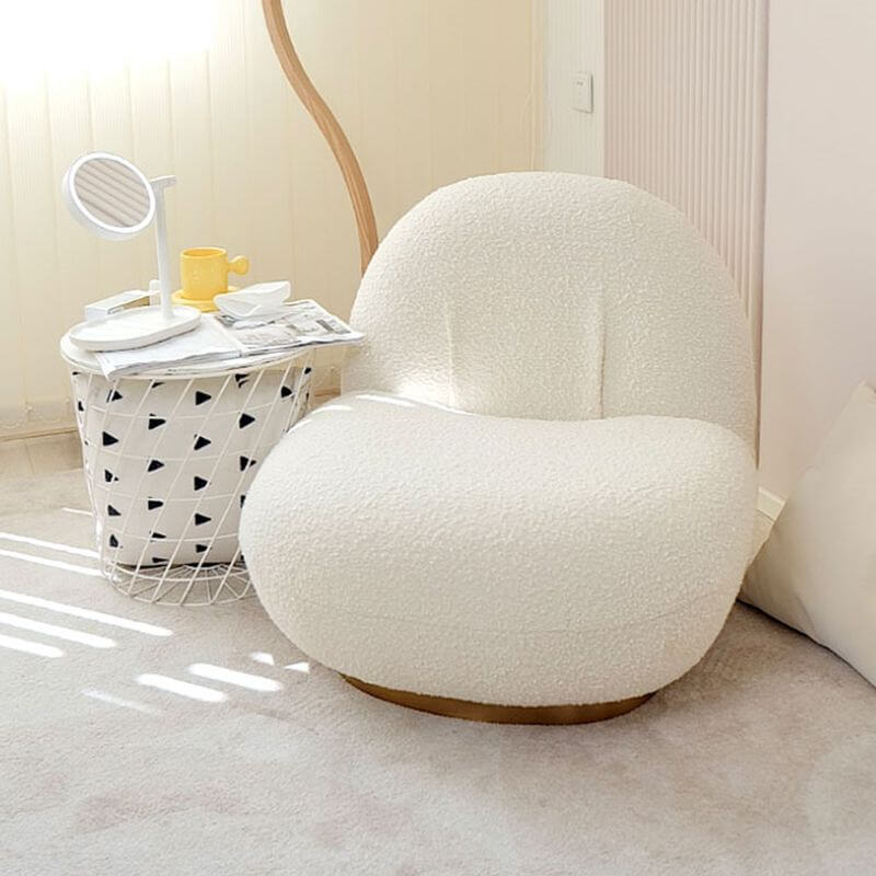 sophisticated white slipcover chair