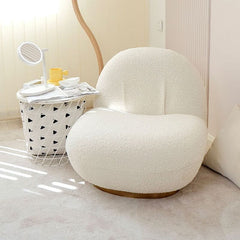 sophisticated white slipcover chair