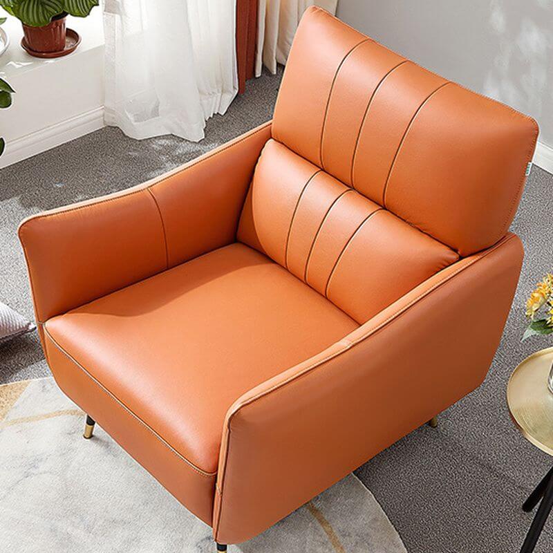 Modern Arm Chair with Tight Back Design