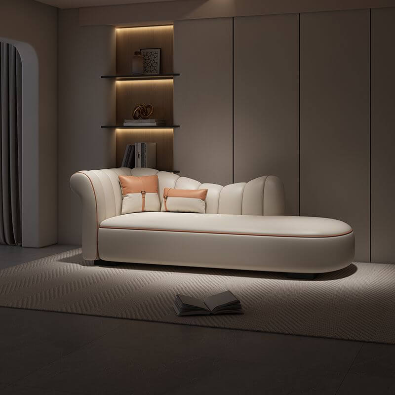 Stylish modern chaise for relaxation