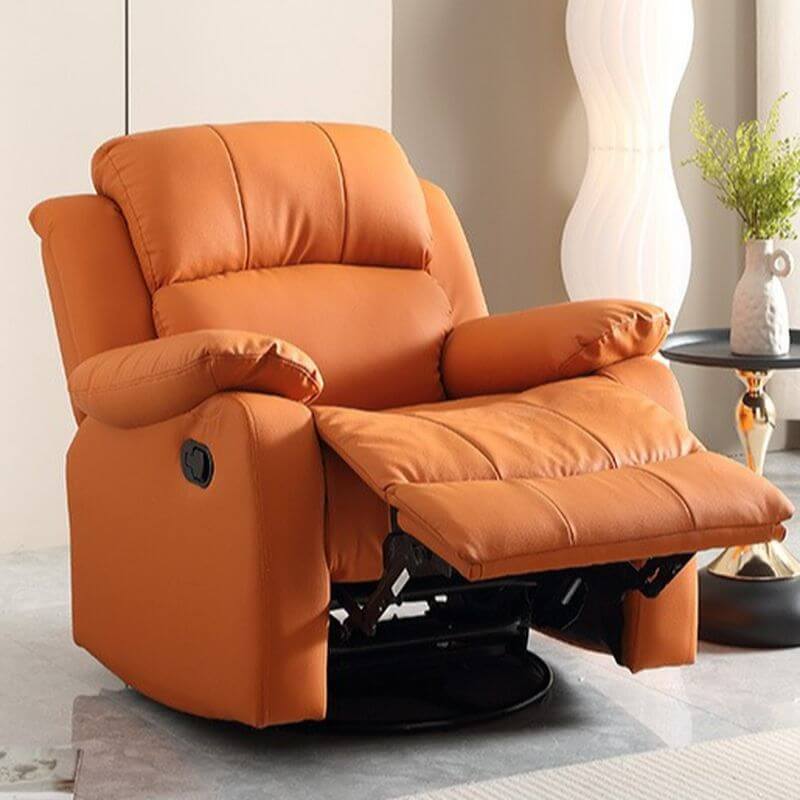 Compact small size recliner with manual recline