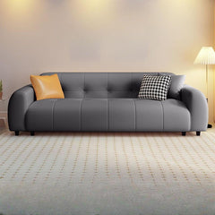 Cozy sofa seating for 4 with pillows