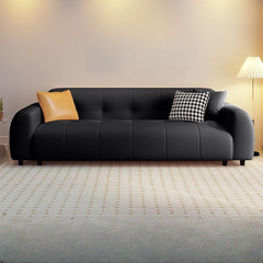 Elegant sofa with decorative cushions