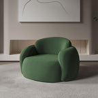 Stylish Arm Chair in Tangerine Color