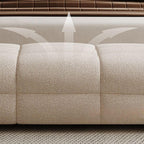 modern bedroom bench solid color