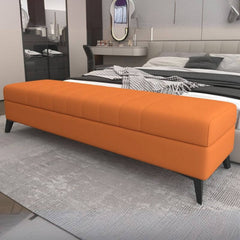 Light Gray modern bedroom bench