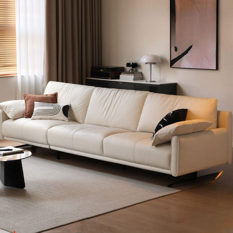Modern black and white water resistant sofa