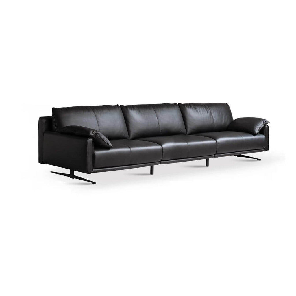 Sleek design sofa for gatherings