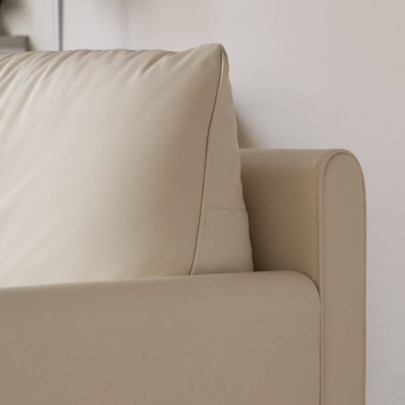 Cozy black and white sofa for home