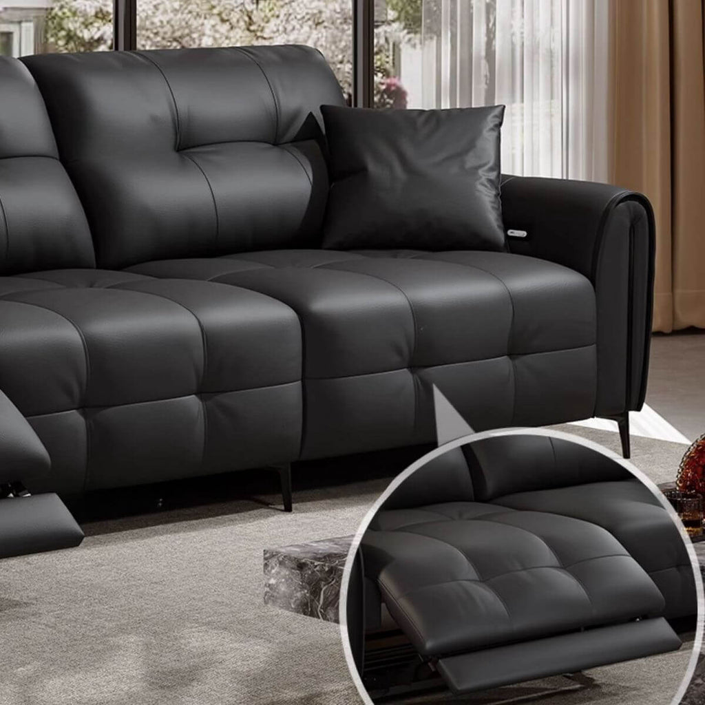 Comfortable sleeper sofa with cushions