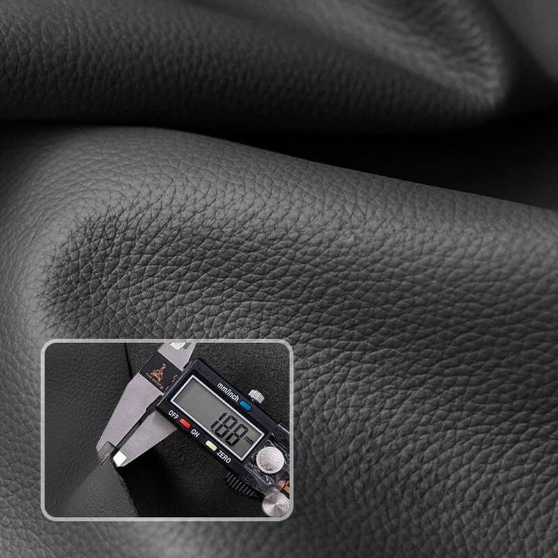 water resistant black sofa close-up