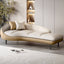 Two pillows on modern chaise lounge chair