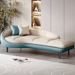 Chaise lounge chair in a stylish interior design