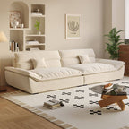 Quality fabric sofa in dark gray