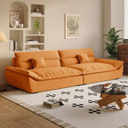 Fashionable solid color sofa