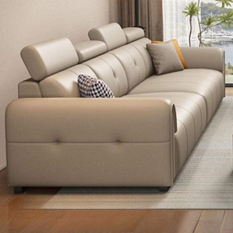 Water-resistant fabric on a standard sofa