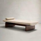 Modern Bench with Padded Upholstery for Comfort