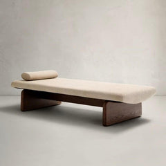 Modern Bench with Padded Upholstery for Comfort