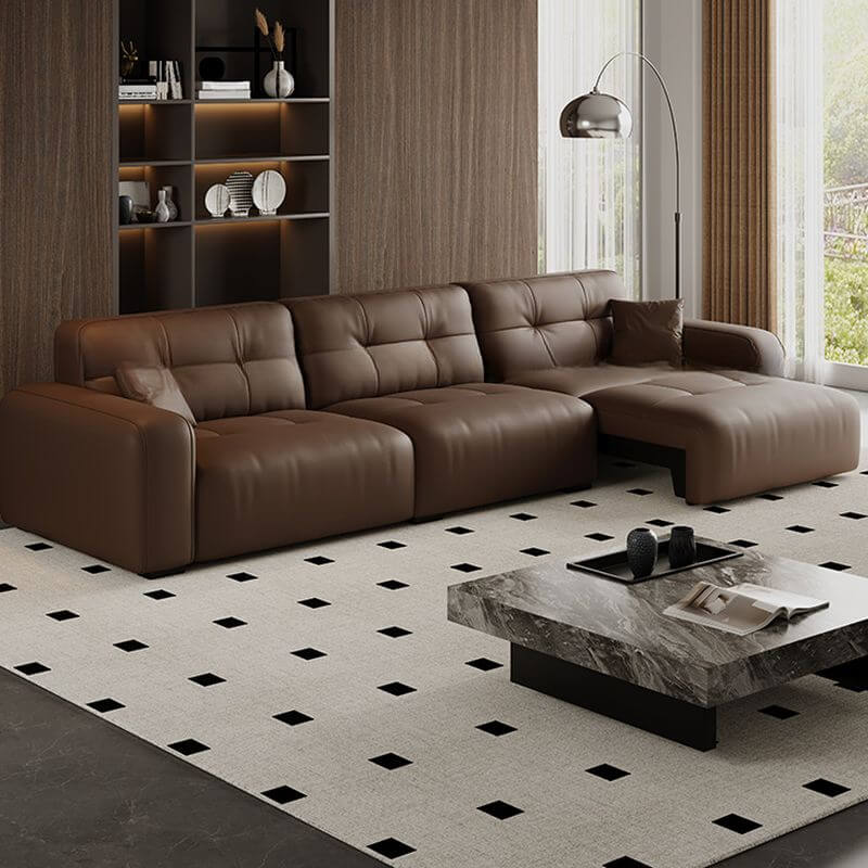 シンプルなペカンスリーパー：防水、単色、3人掛け サブ画像