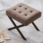Compact rectangular ottoman for small spaces