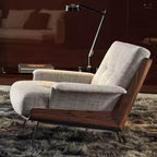 Comfortable chair with sleek design