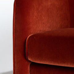 Contemporary Untufted Arm Chair