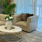 pillow included arm chair