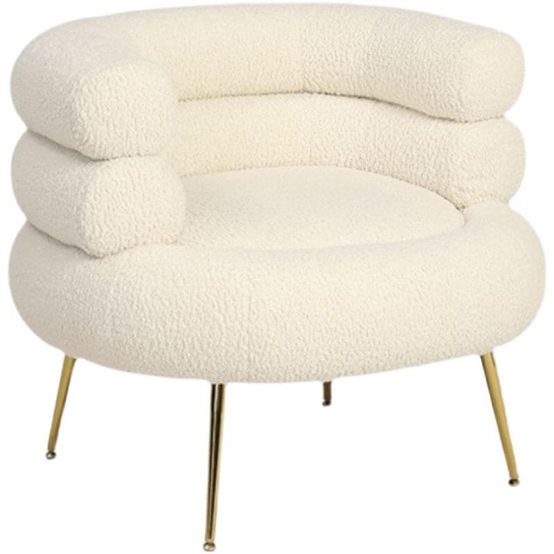 Stylish barrel chair design