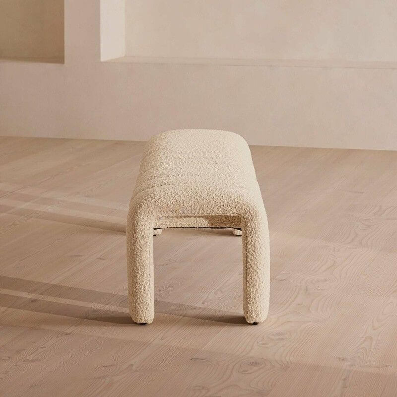 Comfortable seating option for hallway