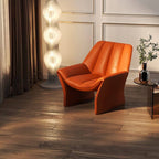Comfortable armchair with fixed back