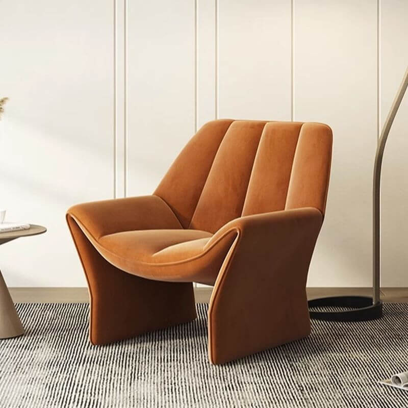 Lounge chair in cozy corner