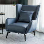 Stylish Reclining Wingback Chair with Cushion
