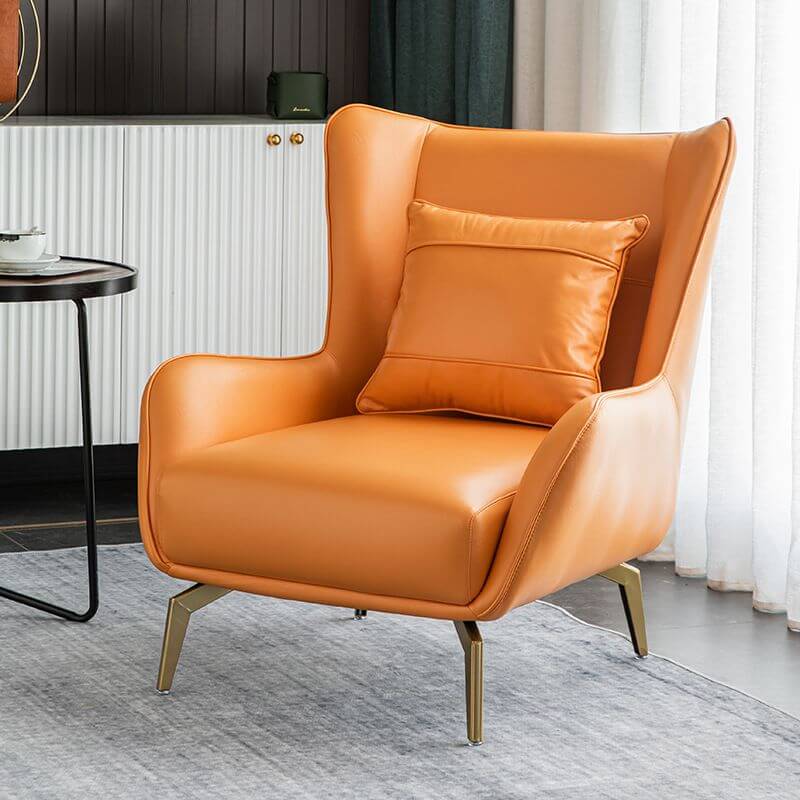 Minimalistic Wingback Recliner