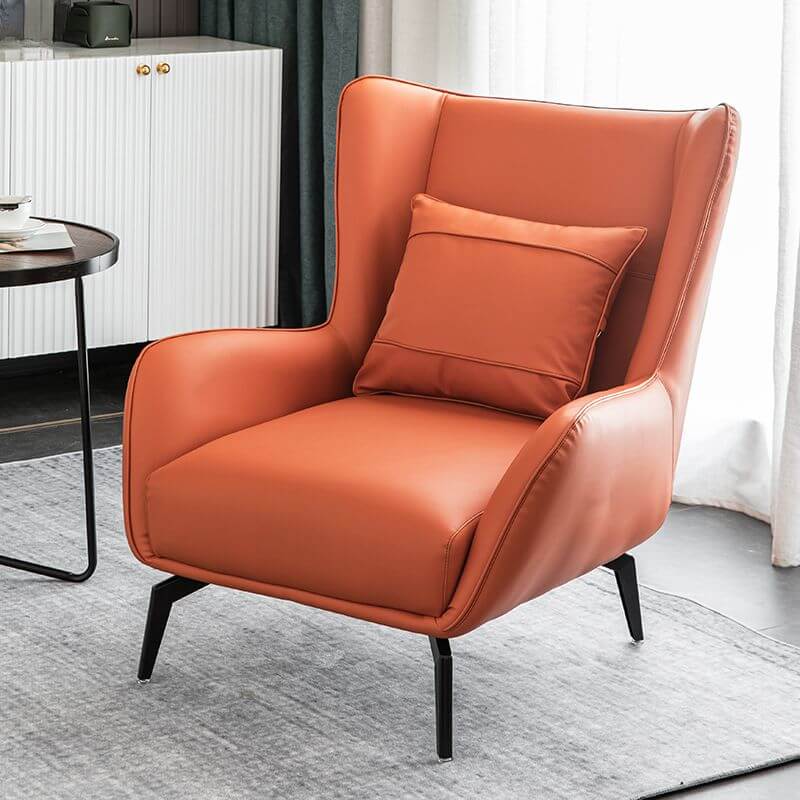 Contemporary Design Reclining Wingback Chair