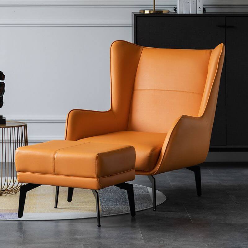 Minimalistic Wingback Recliner