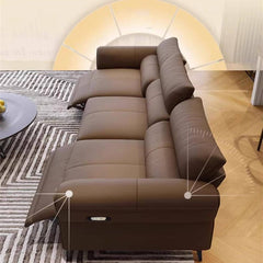 Modern three-seater sleeper sofa