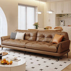 stylish brown seating for living room