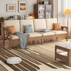 Stylish white sofa for living room