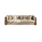 sofa with clean lines