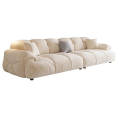 Stylish 4-seater sofa arrangement