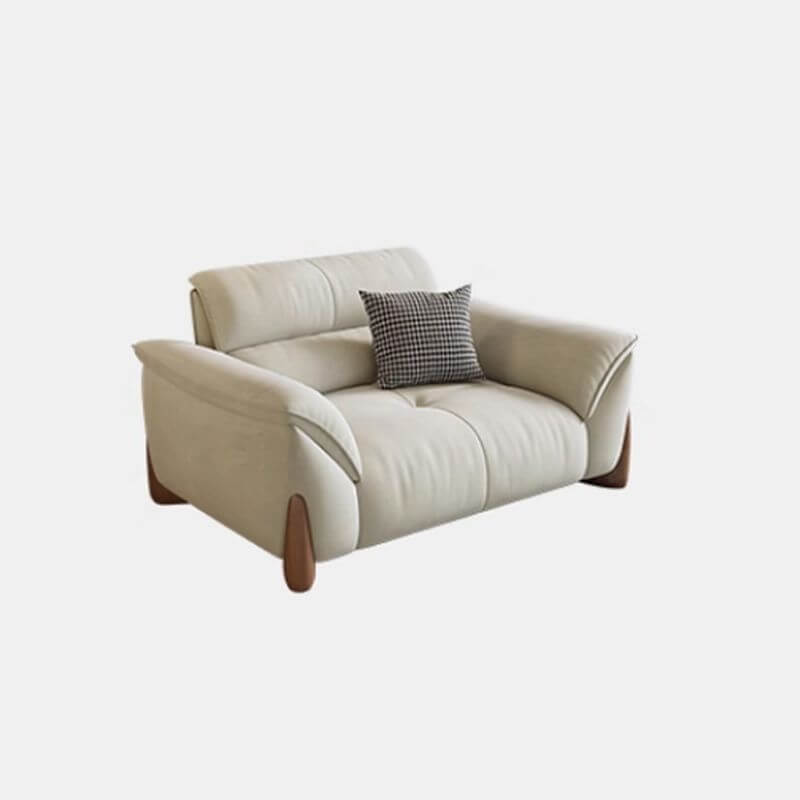 contemporary sofa with clean lines