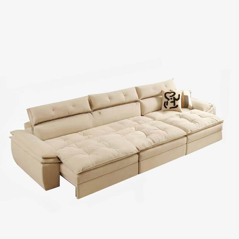 sofa with easy assembly features