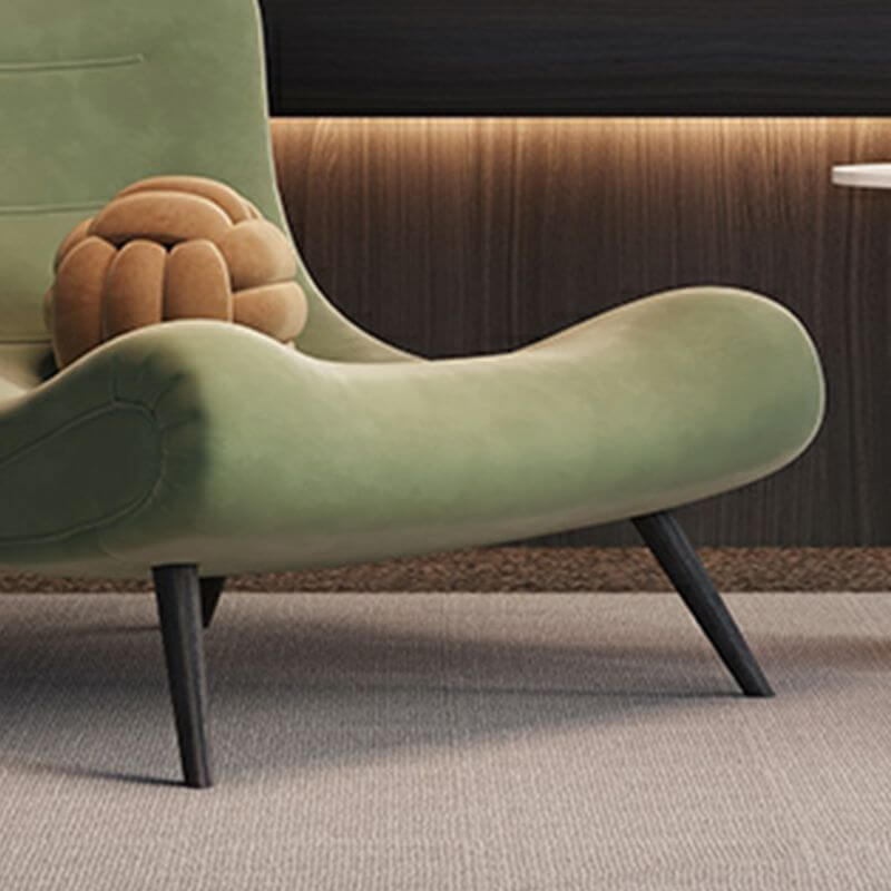 minimalist design of upholstered side chair