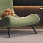 minimalist design of upholstered side chair