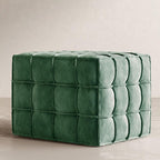 Colorful Cube Ottoman Display