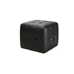 Understated modern pouf